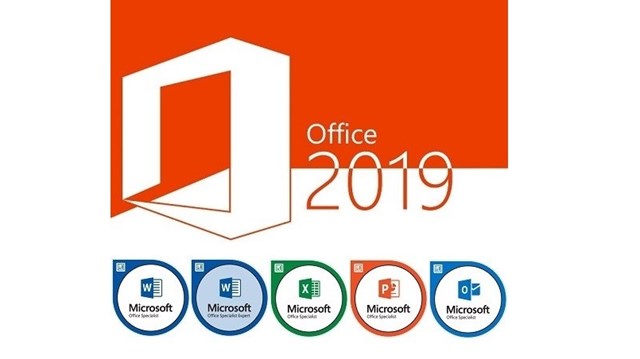 Online Microsoft Office Specialist 2019 Certification Bundle with 5 Exams  and Simulators Course 