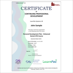 Personal Development Plan - Enhanced Dental CPD Course - eLearning Course - CPD Certified - Mandatory Compliance UK -