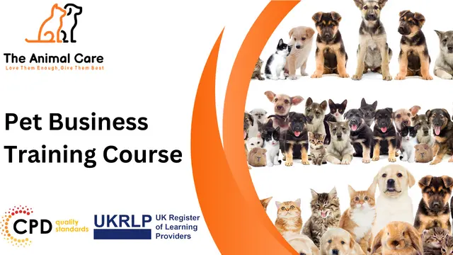 Pet Business Training Course 