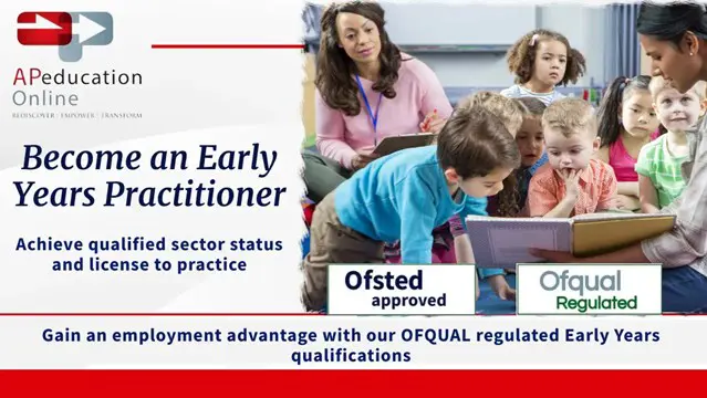 Level 3 Diploma for The Early Years Workforce (Early Years Educator)