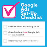 M Training Google Ads checklist