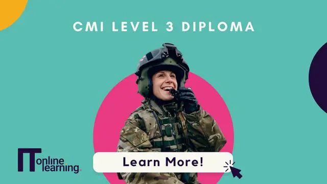 CMI Level 3 Diploma in Principles of Management and Leadership - (ELCAS Funded)