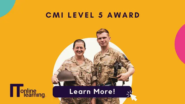 CMI Level 5 Award in Management and Leadership (ELCAS Funded)