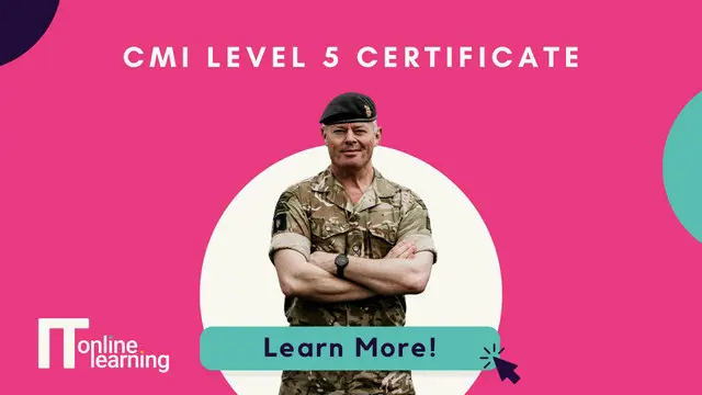 CMI Level 5 Certificate in Management and Leadership - ELCAS Funded