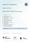 One Education Transcript