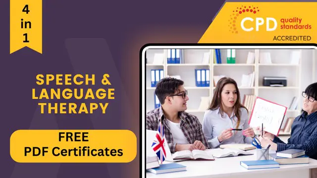 Speech & Language Therapy - CPD Certified