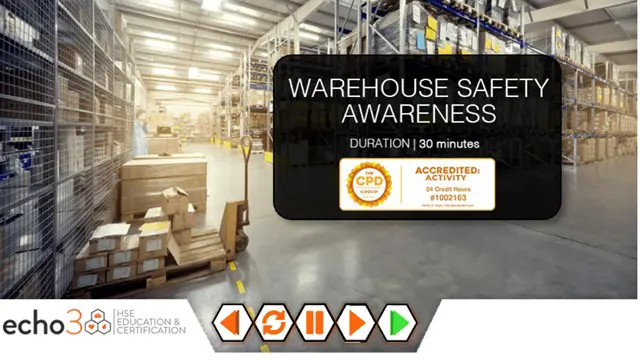Warehouse Safety Awareness Online Course