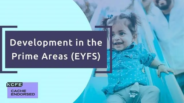 Nurturing development in the Prime Areas of the EYFS (0-3 years) - CACHE endorsed