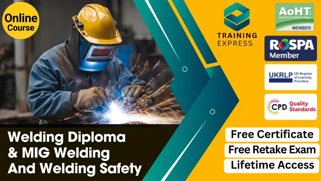 Level 3 Welding Training Diploma & Abrasive Wheel Safety