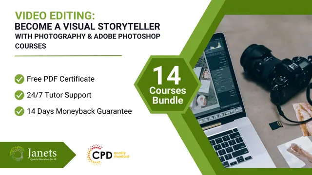 Video Editing: Become a Visual Storyteller with Photography & Adobe Photoshop Courses