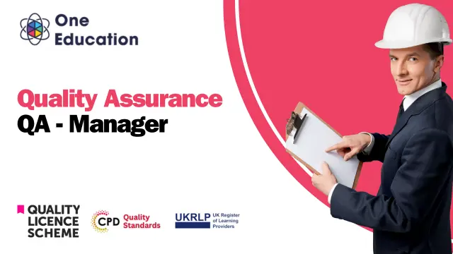 QA - Quality Assurance Manager at QLS Level 3