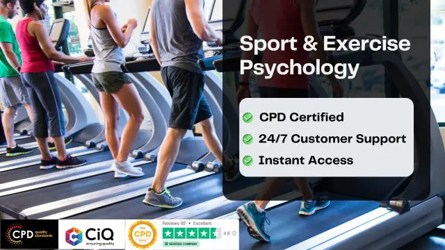 Sports & Exercise Psychology - CPD Certified Diploma
