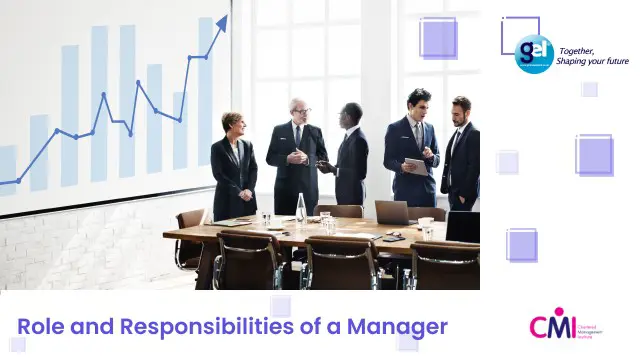 Role and Responsibilities of a Manager