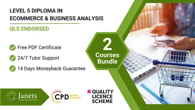 Diploma in Ecommerce & Business Analysis Level 5 - QLS Endorsed