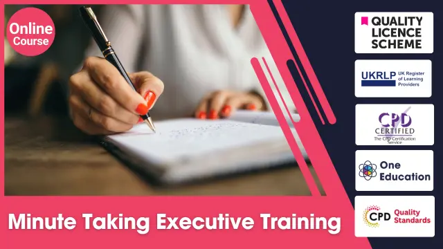 Minute Taking Executive Training - Level 5 