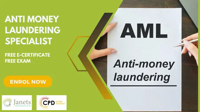 Anti Money Laundering Specialist (AML) at QLS Level 5