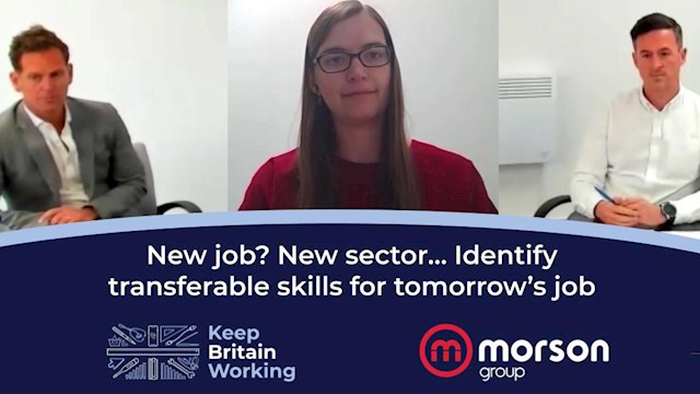New job? New sector… Identify transferable skills for tomorrow’s job (Free Webinar)