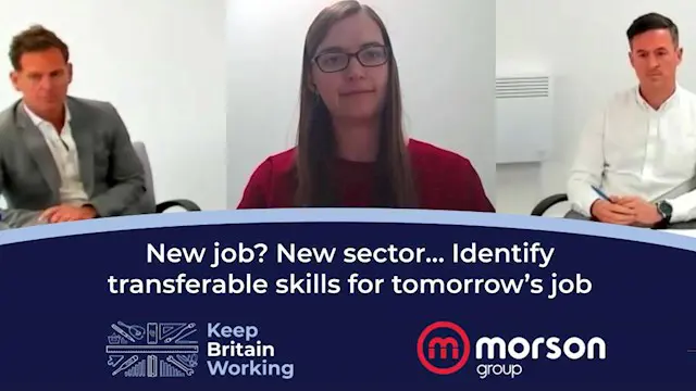 New job? New sector… Identify transferable skills for tomorrow’s job (Free Webinar)