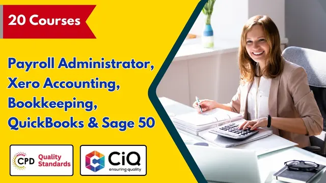 Payroll Administrator, Xero Accounting, Bookkeeping, QuickBooks and Sage 50 Training