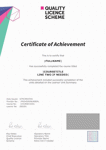 Quality Licence Scheme Endorsed Certificate