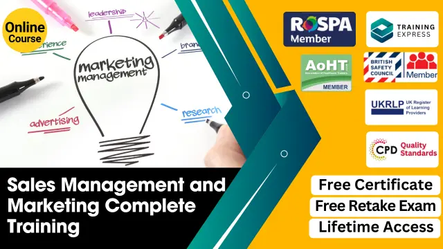 Sales Management and Marketing Complete Training