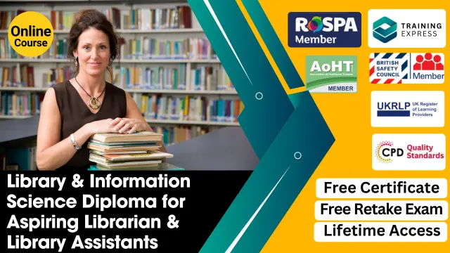 Library & Information Science Advanced Diploma for Aspiring Librarian & Library Assistants