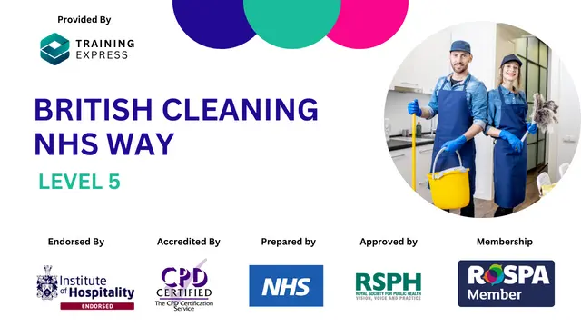 Professional British Cleaning: Learn to Clean NHS Way