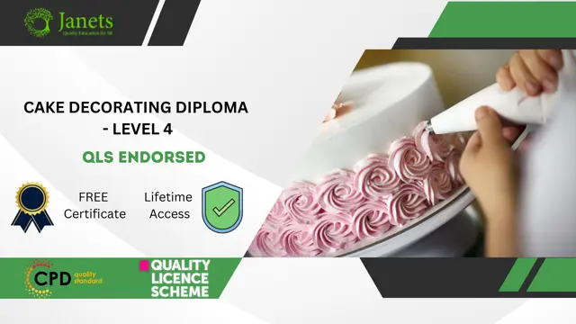 Level 4 Diploma in Cake Decorating - QLS Endorsed