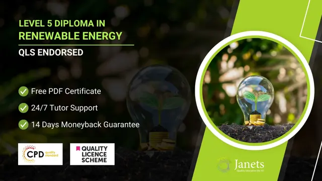 Diploma in Renewable Energy at QLS Level 5