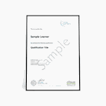 Sample Certificate 