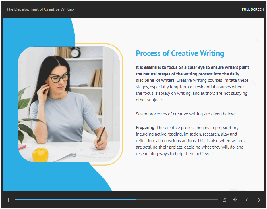 creative writing module 5