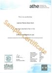 ATHE Sample Certificate