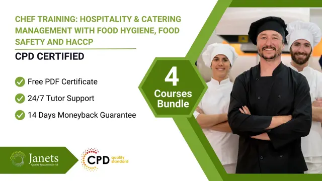 Chef Training: Hospitality & Catering Management with Food Hygiene, Food Safety and HACCP