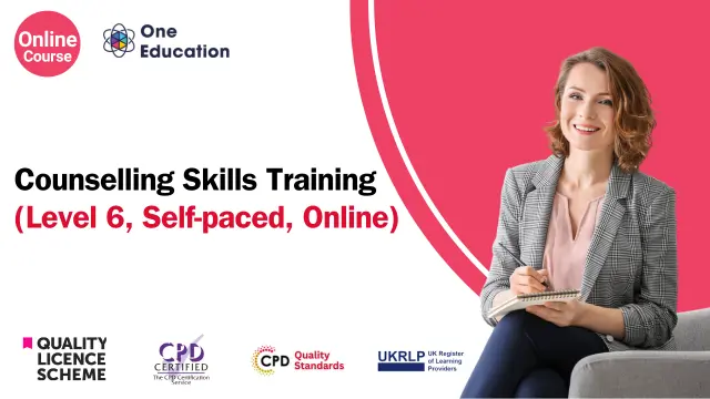 Level 6 Counselling Skills Training (Self paced, Online)