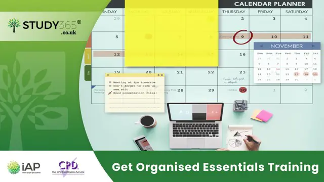Get Organised Essentials Training 