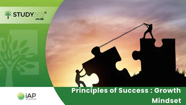 Principles of Success : Growth Mindset 