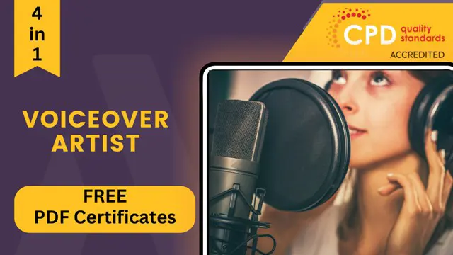 Voiceover Artist Voice Acting Skills - CPD Ceritifed