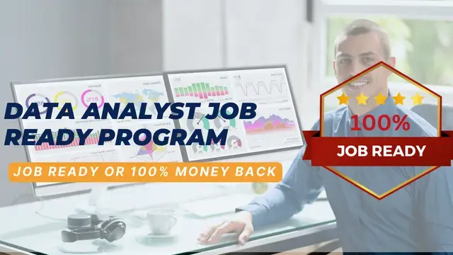 Data Analyst Job Guarantee Program with Career Support & Money Back Guarantee