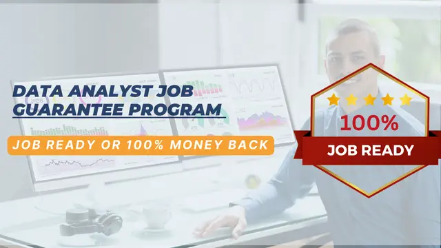 Certified Data Analyst Job Ready Program + Career Support & Money Back Guarantee