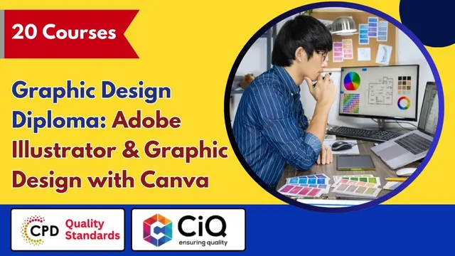 Graphic Design Diploma: Adobe Illustrator & Graphic Design with Canva - CPD Accredited