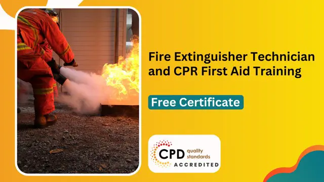 Fire Extinguisher Technician and CPR First Aid Training