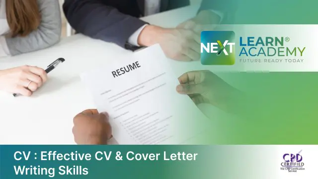 CV : Effective CV & Cover Letter Writing Skills