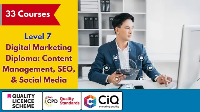 Level 7 Digital Marketing Diploma: Content Management, SEO,  & Social Media - QLS Endorsed