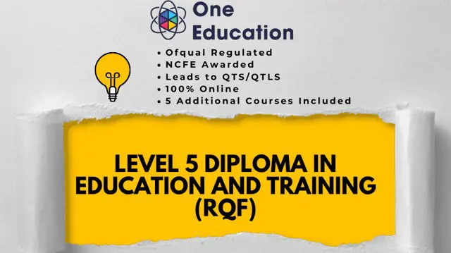 DET - Level 5 Diploma in Education and Training (RQF) DTLLS 