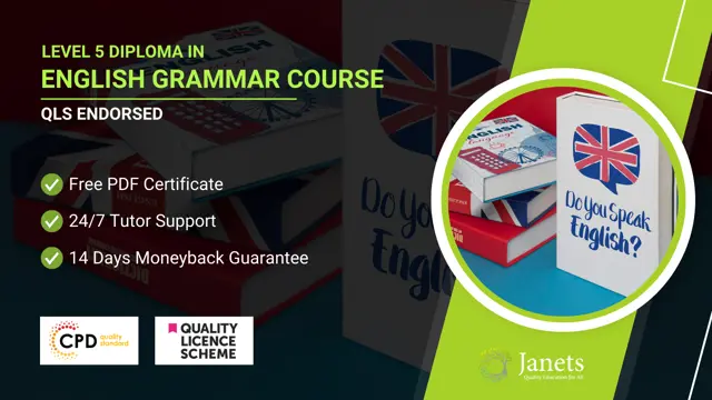 Level 5 Diploma in English Grammar Course - QLS Endorsed