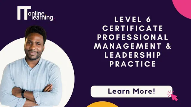 CMI Level 6 Certificate Professional Management & Leadership