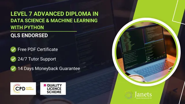 Level 7 Advanced Diploma in Data Science & Machine Learning with Python
