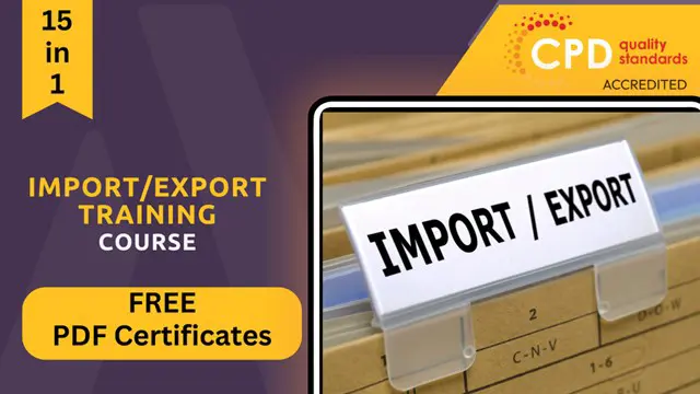Import/Export : UK Transport & Shipping Management - QLS Endorsed