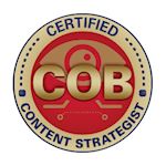 COB Certified Content Strategist Certification Logo