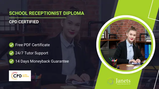 School Receptionist Diploma - CPD Certified 